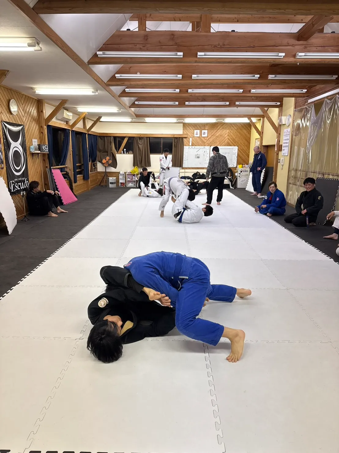 スパーリングクラスの様子